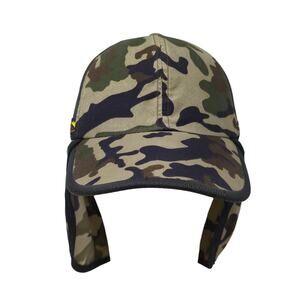 Radicool Australia Toggle Back Hat Multicolor Large Camo Neck Ear Flap